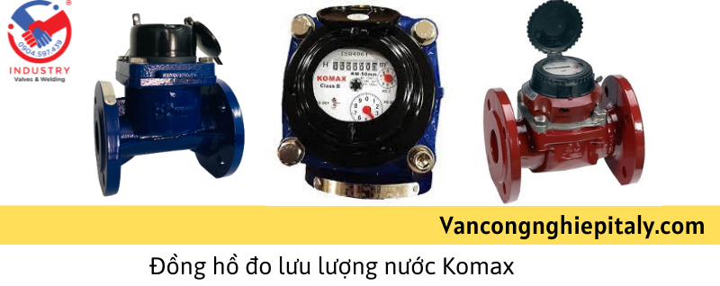 đồng hồ đo lưu lượng nước Komax